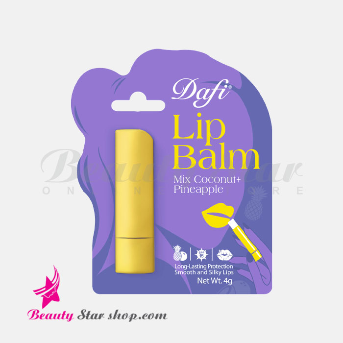 بالم لب دافی SPF15 مدل آناناس و نارگیل