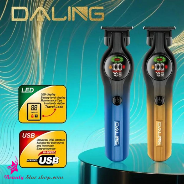 ماشین اصلاح تریمر و خط زن دالینگ مدل DL-1919 - تصویر 3