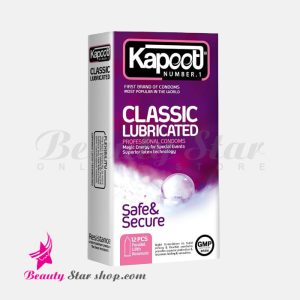 کاندوم کلاسیک کاپوت مدل Lubricated بسته 12 عددی