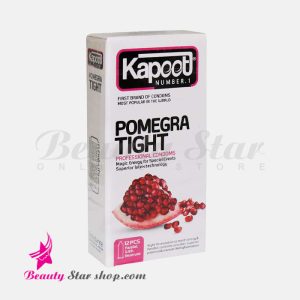 کاندوم تنگ کننده انار کاپوت مدل Pomegra Tight بسته 12 عددی