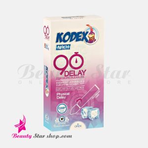 کاندوم فوق تاخیری 90 دقیقه ای کدکس مدل 90 Delay بسته 10 عددی
