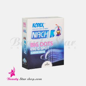 کاندوم خاردار کدکس مدل 690 Big Dots بسته 3 عددی