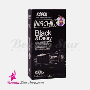 کاندوم کدکس مدل Black Delay بسته 12 عددی