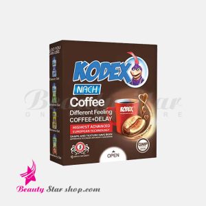کاندوم تاخیری کدکس مدل قهوه (Coffee + Delay) بسته 3 عددی
