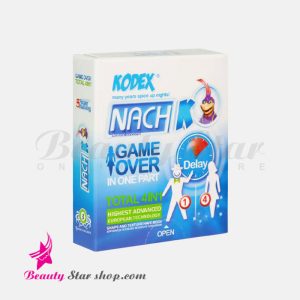 کاندوم خنک کدکس مدل Game Over In One Part Total 4in1 بسته 3 عددی