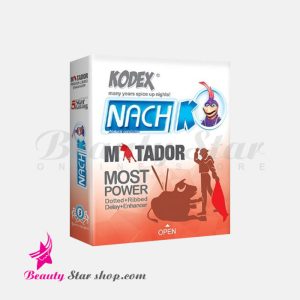 کاندوم تقویت کننده و تاخیری کدکس مدل Matador بسته 3 عددی