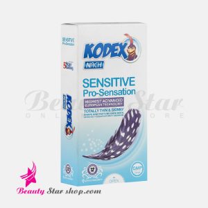 کاندوم نازک و ضد حساسیت کدکس مدل Sensitive Pro-Sensation بسته 12 عددی