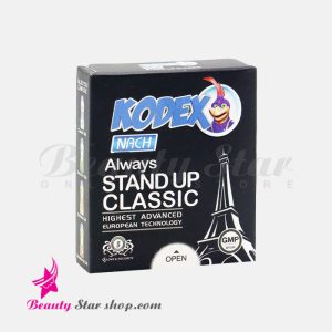 کاندوم کلاسیک کدکس مدل Stand Up بسته 3 عددی