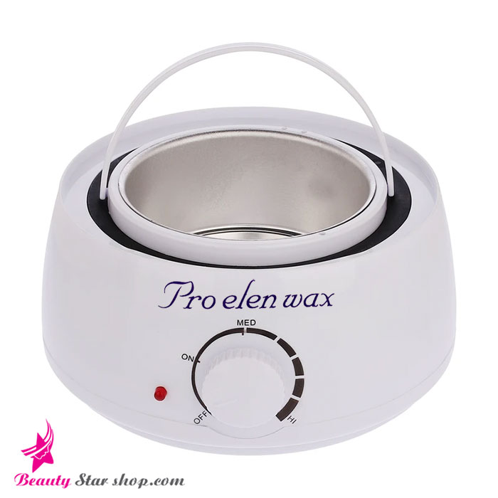 دستگاه وکس گرم کن لکسی لس مدل Pro Elen Wax به همراه قابلمه یدک سیلیکونی - تصویر 3