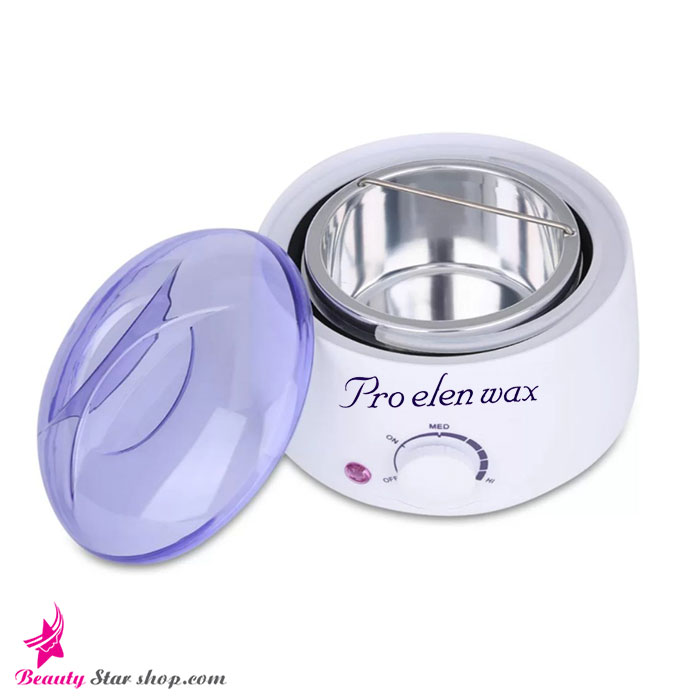 دستگاه وکس گرم کن لکسی لس مدل Pro Elen Wax به همراه قابلمه یدک سیلیکونی - تصویر 6