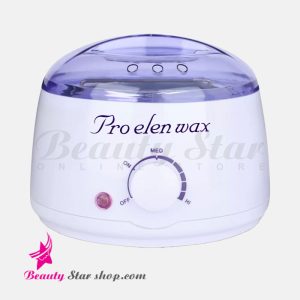 دستگاه وکس گرم کن لکسی لس مدل Pro Elen Wax به همراه قابلمه یدک سیلیکونی