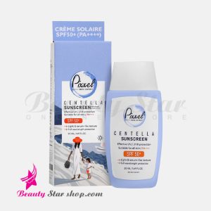 کرم ضد آفتاب بی رنگ سنتلا پیکسل با SPF50 مناسب انواع پوست حجم 50 میلی لیتر