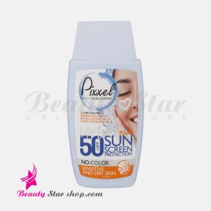 کرم ضد آفتاب پیکسل با SPF 50 مناسب پوست‌های خشک و حساس حجم 50 میلی لیتر