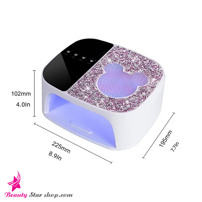 دستگاه لاک خشک کن شارژی LED UV تدی مدل SUN S80 - تصویر 5