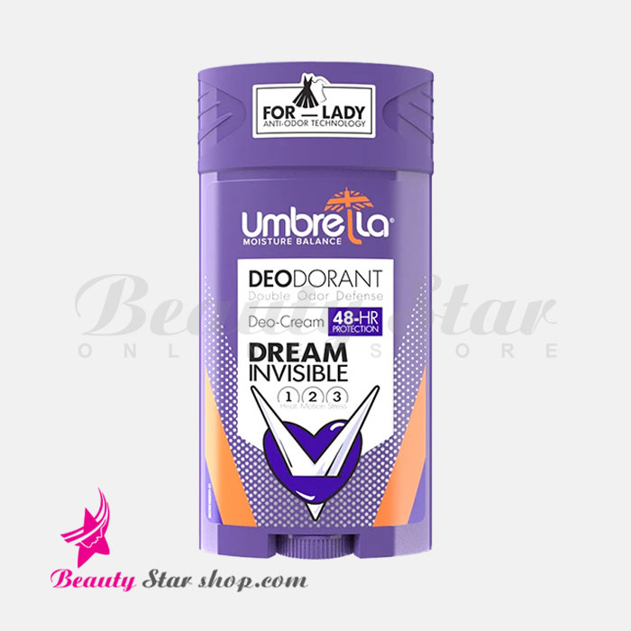 استیک دئودرانت زنانه آمبرلا مدل Dream Invisible حجم 90 میلی لیتر
