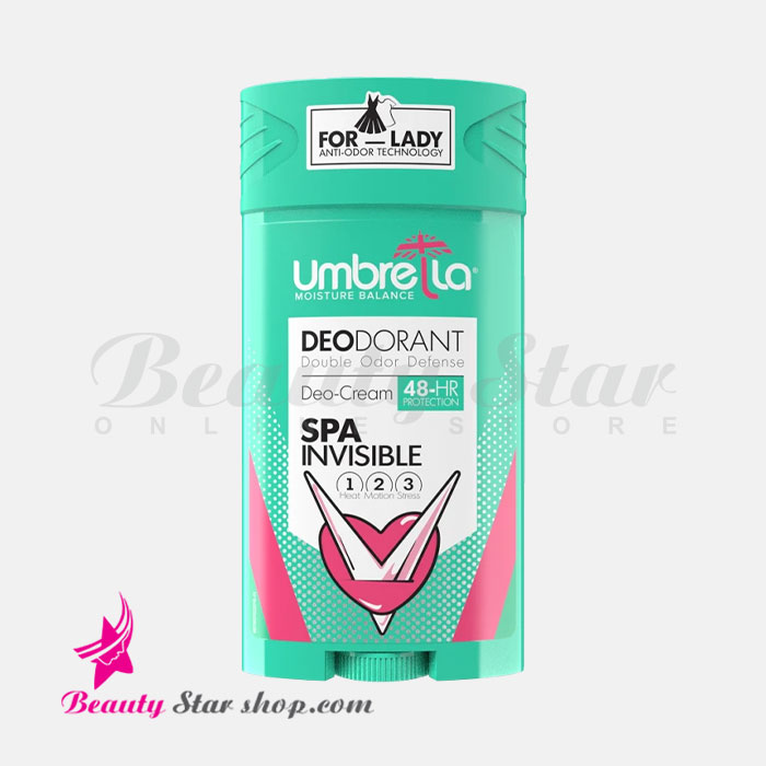 استیک دئودرانت زنانه آمبرلا مدل Spa Invisible حجم 90 میلی لیتر