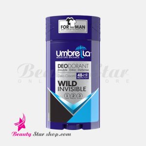 استیک دئودرانت مردانه آمبرلا مدل Wild Invisible حجم 90 میلی لیتر