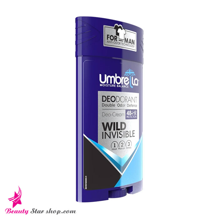 استیک دئودرانت مردانه آمبرلا مدل Wild Invisible حجم 90 میلی لیتر - تصویر 3