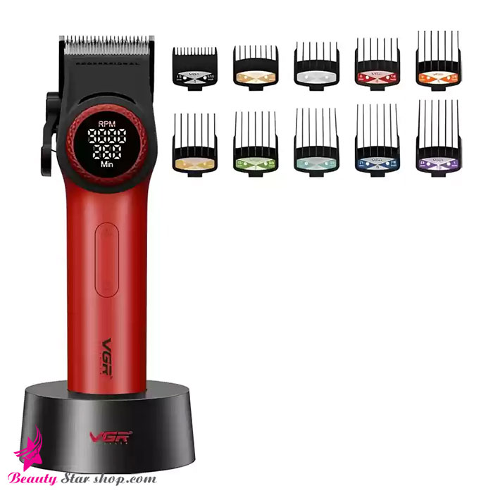 ست ماشین اصلاح کلیپر و تریمر و شیور وی جی آر مدل V-001+V-977+V-377 - تصویر 4